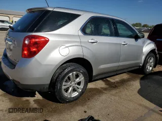 2013 Chevrolet Equinox LS z VIN 2GNALBEK0D1212478, wystawiony jako Copart lot #55844265 z przebiegiem 123 417 mil mil oraz Szkoda całkowita • Salvage title. Historia ofert i sprzedaży dostępna na DreamBid. Obrazek 3.