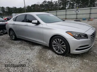 2017 Genesis G80 3.8L with VIN KMHGN4JE4HU172064, listed as a Copart auction lot 81132543 with 126,750 mi miles and Salvage Title. Bid and sale history available at carsss.com. Image 4.