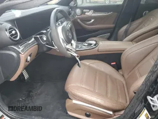2019 Mercedes-Benz E 63 S AMG with VIN WDDZF8KB0KA557478, listed as a Copart auction lot 43457895 with 23,736 mi miles and Salvage Title. Bid and sale history available at DreamBid. Image 7.