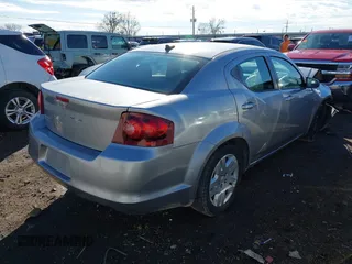 2014 Dodge Avenger SE with VIN 1C3CDZAB7EN144102, listed as a IAAI auction lot 41635691 with 201,428 mi miles and . Bid and sale history available at DreamBid. Image 4.