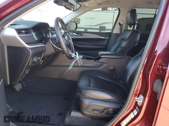 2021 Jeep Grand Cherokee Limited with VIN 1C4RJKBG9M8174778, listed as a Copart auction lot 89353225 with 41,713 mi miles and Salvage Title. Bid and sale history available at DreamBid. Image 7.