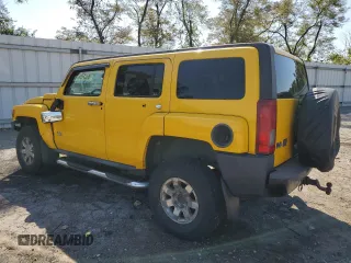 2007 Hummer H3 SUV with VIN 5GTDN13E178121818, listed as a Copart auction lot 73537054 with 212,037 mi miles and Clean Title. Bid and sale history available at carsss.com. Image 2.