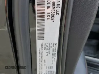 2021 Dodge Durango SRT Hellcat with VIN 1C4SDJH98MC689327, listed as a Copart auction lot 52169015 with 53,009 mi miles and Salvage title. Bid and sale history available at DreamBid. Image 13.