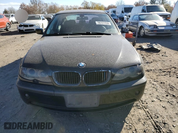 2005 BMW 3 Series 325i z VIN WBAEV33495KN98749, wystawiony jako Copart lot #78727724 z przebiegiem 173 936 mil mil oraz Szkoda całkowita • Salvage title. Historia ofert i sprzedaży dostępna na DreamBid. Obrazek 5.