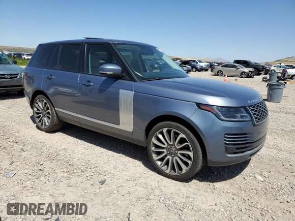 2018 Land Rover Range Rover с VIN SALGS2RE8JA500978, выставлен на аукционе Copart как лот 56207895 с пробегом 61 393 миль миль и Списание • Salvage title. История ставок и продаж доступна на DreamBid. Изображение 4.