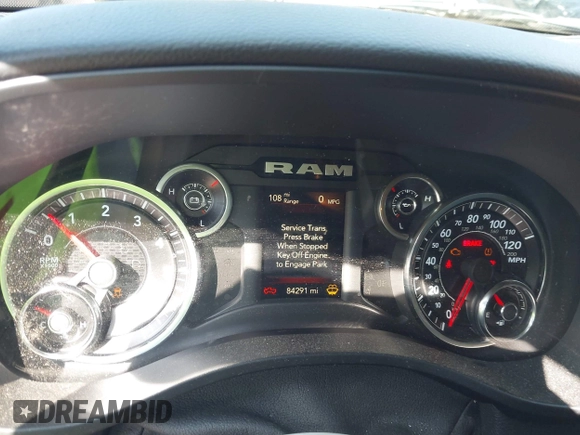 2019 Ram 1500 Big Horn z VIN 1C6RRFFG0KN909003, wystawiony jako IAAI lot #39513660 z przebiegiem 84 291 mil mil oraz . Historia ofert i sprzedaży dostępna na DreamBid. Obrazek 7.