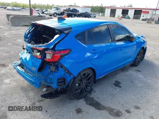 2025 Subaru Impreza RS with VIN JF1GUHJC5S8200800, listed as a IAAI auction lot 42265438 with 3,884 mi miles and . Bid and sale history available at DreamBid. Image 4.