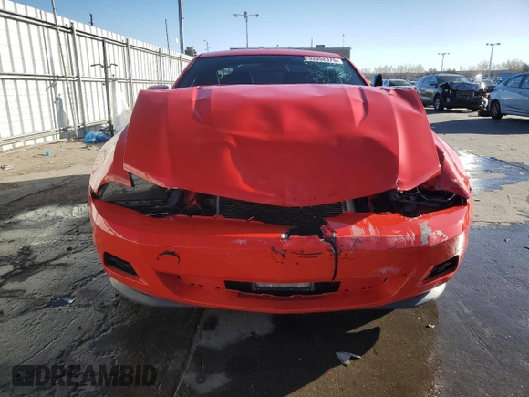 2011 Ford Mustang V6 with VIN 1ZVBP8AM6B5128881, listed as a Copart auction lot 53052375 with 151,733 mi miles and Salvage Title. Bid and sale history available at carsss.com. Image 5.