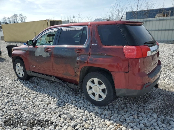 2010 GMC Terrain SLE-1 with VIN 2CTALBEW7A6352011, listed as a Copart auction lot 47092745 with 109,798 mi miles and Salvage Title. Bid and sale history available at carsss.com. Image 2.