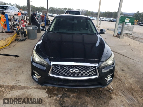 2018 Infiniti Q50 Sport with VIN JN1EV7AP0JM353167, listed as a Copart auction lot 43483145 with 145,115 mi miles and Clean Title. Bid and sale history available at carsss.com. Image 5.