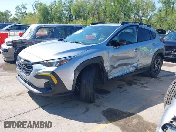 2024 Subaru Crosstrek Special Sports с VIN 4S4GUHF66R3796175, выставлен на аукционе IAAI как лот 42063822 с пробегом 10 461 миль миль и . История ставок и продаж доступна на DreamBid. Изображение 18.