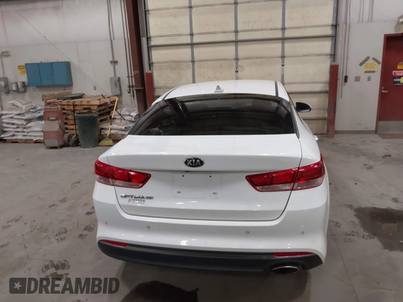 2018 Kia Optima LX with VIN 5XXGT4L38JG212678, listed as a IAAI auction lot 42068950 with 75,025 mi miles and . Bid and sale history available at carsss.com. Image 16.