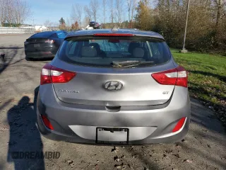 2013 Hyundai Elantra GT with VIN KMHD35LE9DU037412, listed as a Copart auction lot 79561274 with 54,619 mi miles and Salvage Title. Bid and sale history available at carsss.com. Image 6.
