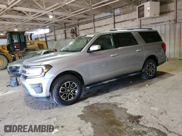 2024 Ford Expedition Max XLT с VIN 1FMJK1H8XREA60409, выставлен на аукционе Copart как лот 46450455 с пробегом 23 351 миль миль и Чистый • Clean title. История ставок и продаж доступна на DreamBid. Изображение 1.