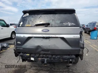 2018 Ford Expedition Max Limited with VIN 1FMJK2AT7JEA18675, listed as a Copart auction lot 62409535 with 121,330 mi miles and Salvage title. Bid and sale history available at DreamBid. Image 6.