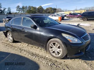 2011 Infiniti G25 Journey with VIN JN1DV6AP7BM830782, listed as a Copart auction lot 88398995 with 316,259 mi miles and Salvage Title. Bid and sale history available at DreamBid. Image 4.