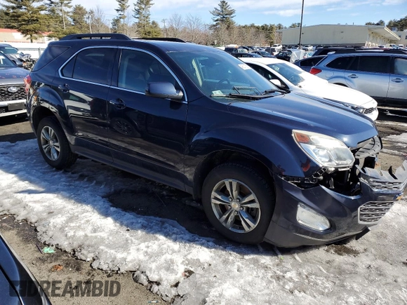 2016 Chevrolet Equinox LT with VIN 2GNALCEK7G6125450, listed as a Copart auction lot 46211355 with 152,895 mi miles and Salvage Title. Bid and sale history available at DreamBid. Image 4.