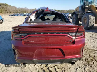 2023 Dodge Charger SRT Hellcat Widebody Jailbreak with VIN 2C3CDXL9XPH686532, listed as a Copart auction lot 47539245 with 7,490 mi miles and Salvage Title. Bid and sale history available at carsss.com. Image 6.