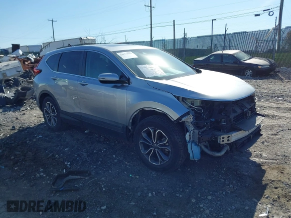 2020 Honda CR-V EX with VIN 2HKRW2H58LH622399, listed as a IAAI auction lot 42071653 with 36,865 mi miles and . Bid and sale history available at DreamBid. Image 1.
