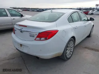 2011 Buick Regal CXL Turbo TO2 with VIN W04GW5EV4B1139425, listed as a IAAI auction lot 41335631 with 188,155 mi miles. Bid and sale history available at carsss.com. Image 4.