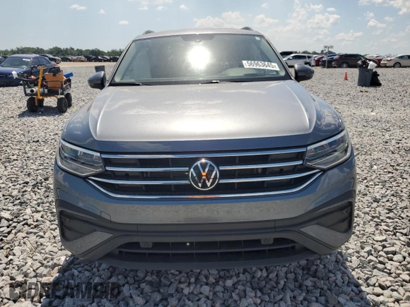 2023 Volkswagen Tiguan S с VIN 3VVRB7AX2PM076124, выставлен на аукционе Copart как лот 56963645 с пробегом 20 420 миль миль и Списание • Salvage title. История ставок и продаж доступна на DreamBid. Изображение 5.