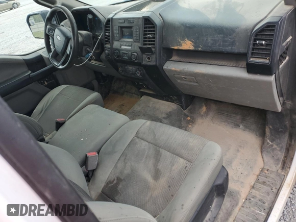 2016 Ford F-150 XL with VIN 1FTMF1CP0GKE26834, listed as a Copart auction lot 52312184 with 147,604 mi miles and Salvage Title. Bid and sale history available at carsss.com. Image 8.
