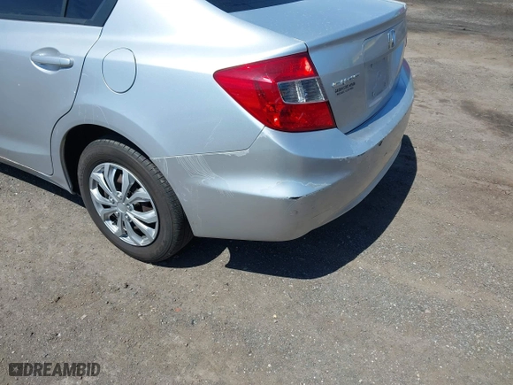 2012 Honda Civic Sdn LX with VIN 2HGFB2F56CH314403, listed as a IAAI auction lot 42079018 with 103,153 mi miles. Bid and sale history available at carsss.com. Image 14.