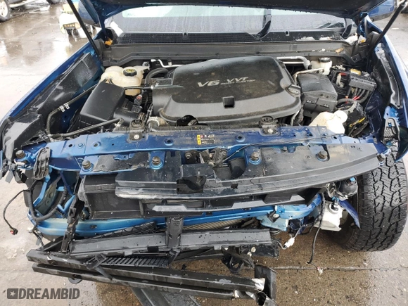2019 Chevrolet Colorado 4WD Z71 with VIN 1GCGTDEN3K1127677, listed as a Copart auction lot 82692304 with 54,866 mi miles and Salvage Title. Bid and sale history available at carsss.com. Image 11.