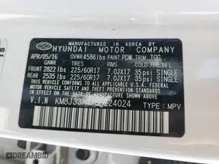 2016 Hyundai Tucson SE with VIN KM8J33A47GU224024, listed as a Copart auction lot 51810465 with 99,053 mi miles and Salvage Title. Bid and sale history available at carsss.com. Image 14.