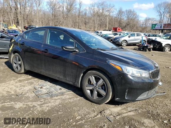 2018 Kia Forte LX with VIN 3KPFL4A75JE186258, listed as a Copart auction lot 47041355 with 160,261 mi miles and Salvage Title. Bid and sale history available at carsss.com. Image 4.