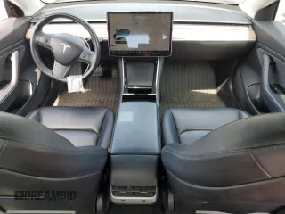 2018 Tesla Model 3 Long Range Battery with VIN 5YJ3E1EA6JF176429, listed as a Copart auction lot 53272005 with 46,243 mi miles and Salvage Title. Bid and sale history available at DreamBid. Image 8.
