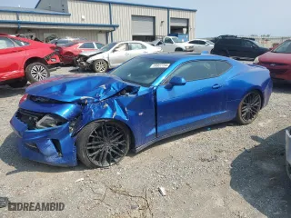 2018 Chevrolet Camaro 2LT with VIN 1G1FD1RS6J0121229, listed as a Copart auction lot 69922754 with 0 mi miles and Salvage Title. Bid and sale history available at carsss.com. Image 1.