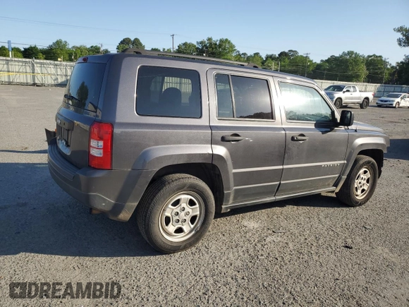 2017 Jeep Patriot Sport with VIN 1C4NJPBA2HD102356, listed as a Copart auction lot 52963505 with 127,071 mi miles and Salvage Title. Bid and sale history available at DreamBid. Image 3.
