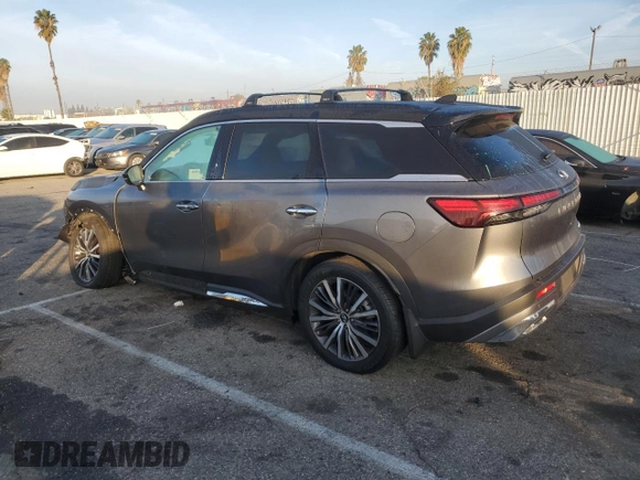 2022 Infiniti QX60 Autograph with VIN 5N1DL1HT8NC342648, listed as a Copart auction lot 83651624 with Not provided miles and Salvage title. Bid and sale history available at DreamBid. Image 2.