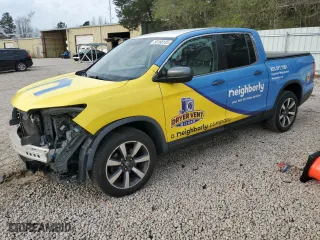 2017 Honda Ridgeline RTL-T with VIN 5FPYK3F64HB026471, listed as a Copart auction lot 50166105 with 143,610 mi miles and Salvage Title. Bid and sale history available at carsss.com. Image 1.