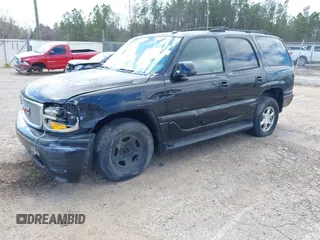 2005 GMC Yukon Denali z VIN 1GKEK63U55J105401, wystawiony jako IAAI lot #41857659 z przebiegiem 265 877 mil mil oraz . Historia ofert i sprzedaży dostępna na DreamBid. Obrazek 2.
