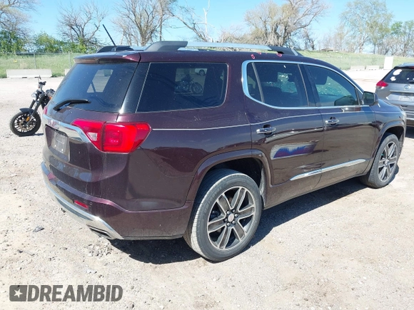 2017 GMC Acadia Denali with VIN 1GKKNPLS0HZ310273, listed as a IAAI auction lot 42142926 with 103,979 mi miles and . Bid and sale history available at DreamBid. Image 4.