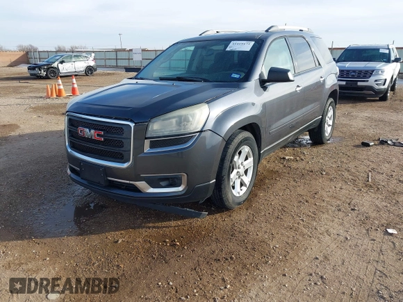 2014 GMC Acadia SLE with VIN 1GKKRNED4EJ323433, listed as a IAAI auction lot 41419175 with 165,015 mi miles and . Bid and sale history available at carsss.com. Image 17.