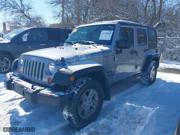 2013 Jeep Wrangler Unlimited Sport with VIN 1C4BJWDGXDL651995, listed as a IAAI auction lot 41578040 with 114,698 mi miles. Bid and sale history available at carsss.com. Image 18.