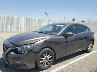 2015 Mazda 3 i Touring with VIN 3MZBM1L75FM146683, listed as a Copart auction lot 59151645 with 81,068 mi miles and Salvage title. Bid and sale history available at DreamBid. Image 1.