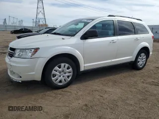 2017 Dodge Journey SE with VIN 3C4PDCAB2HT675948, listed as a Copart auction lot 54778875 with 84,544 mi miles and Salvage Title. Bid and sale history available at carsss.com. Image 1.