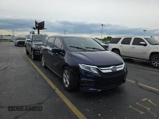 2018 Honda Odyssey EX-L with VIN 5FNRL6H75JB064377, listed as a Copart auction lot 56241905 with 103,651 mi miles and Clean Title. Bid and sale history available at DreamBid. Image 1.