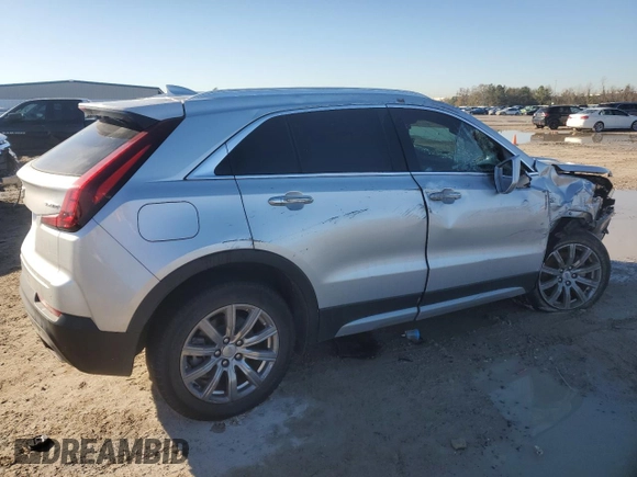 2020 Cadillac XT4 FWD Premium Luxury with VIN 1GYFZCR44LF099246, listed as a Copart auction lot 41861735 with 98,018 mi miles and Salvage title. Bid and sale history available at DreamBid. Image 3.