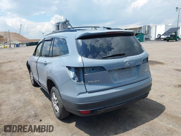 2022 Honda Pilot Special Edition with VIN 5FNYF6H27NB104990, listed as a IAAI auction lot 42219770 with 23,200 mi miles and . Bid and sale history available at DreamBid. Image 3.