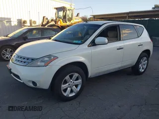 2006 Nissan Murano SL z VIN JN8AZ08W46W538519, wystawiony jako IAAI lot #41215826 z przebiegiem 164 464 mil mil oraz . Historia ofert i sprzedaży dostępna na DreamBid. Obrazek 2.