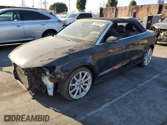 2016 Audi A3 1.8T Premium with VIN WAU67LFF2G1061841, listed as a Copart auction lot 73590354 with 70,935 mi miles and Salvage Title. Bid and sale history available at carsss.com. Image 1.