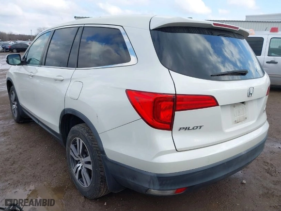 2016 Honda Pilot EX-L with VIN 5FNYF6H54GB057429, listed as a IAAI auction lot 41469310 with 107,288 mi miles. Bid and sale history available at carsss.com. Image 3.