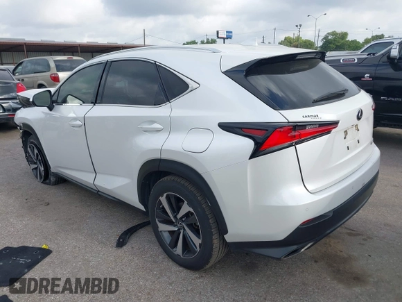 2021 Lexus NX 300 with VIN JTJGARBZ0M5024140, listed as a IAAI auction lot 42282344 with 78,046 mi miles and . Bid and sale history available at DreamBid. Image 3.
