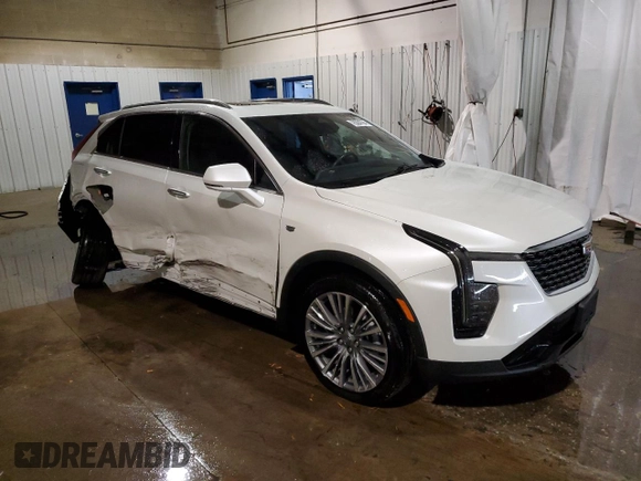 2024 Cadillac XT4 AWD Premium Luxury z VIN 1GYFZDR49RF100387, wystawiony jako Copart lot #76304794 z przebiegiem 14 649 mil mil oraz Szkoda całkowita • Salvage title. Historia ofert i sprzedaży dostępna na DreamBid. Obrazek 4.