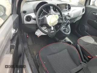 2018 FIAT 500 Pop with VIN 3C3CFFKHXJT465153, listed as a Copart auction lot 51097085 with 92,506 mi miles and Salvage Title. Bid and sale history available at carsss.com. Image 8.